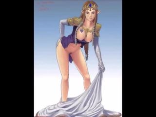 Legende av zelda - prinsesse zelda hentai skitten klipp